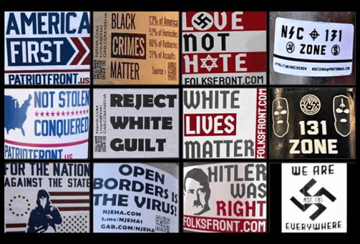 Anti Defamation League White Supremacist Propaganda Hits All Time High In 2020 San Diego