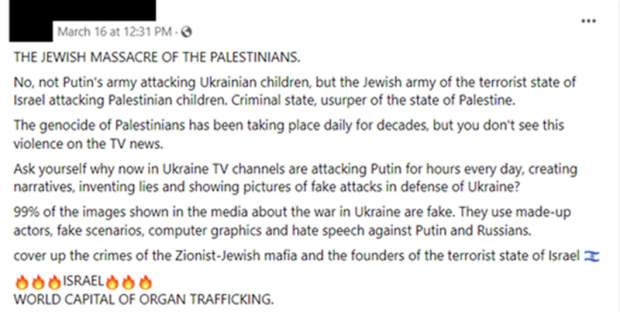 ADL Finds Facebook Posts Linking to Problematic Sites at Alarming Rates ...
